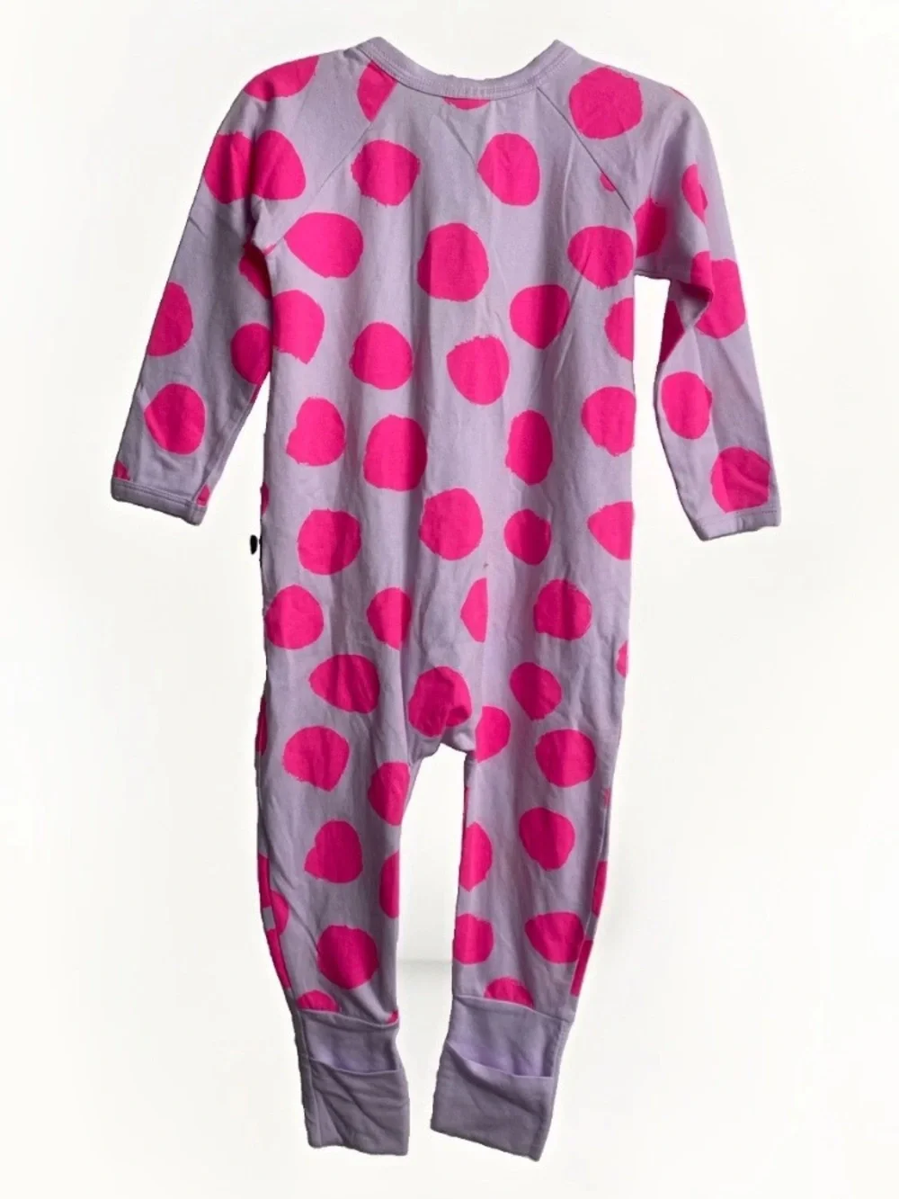 NWT! Bonds Wondersuit Zippy Pajamas size 1  12-18 months Pink Neon Dots